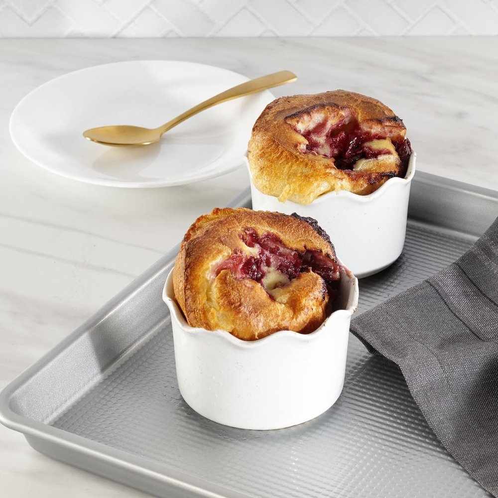 Bel Piatto™ Ruffled Classic White Ramekins - Set of 2